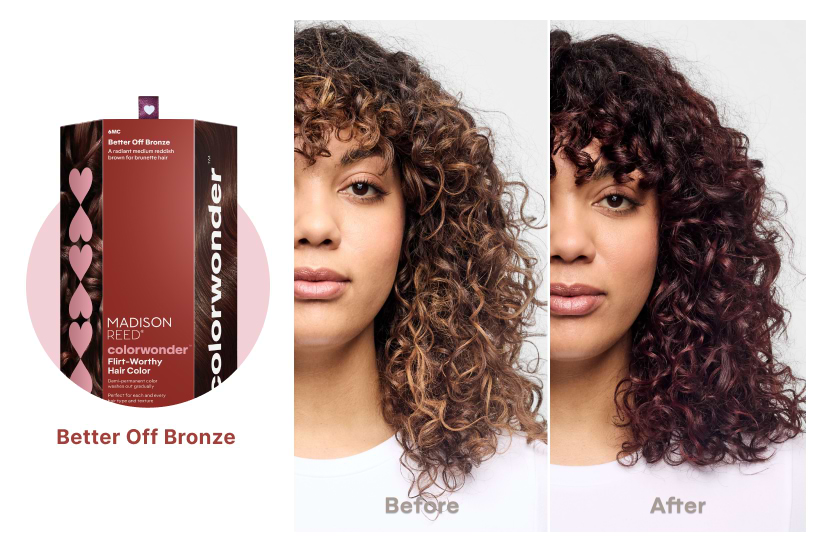 Better off Bronze Demi Permanent Hair Color Madison Reed