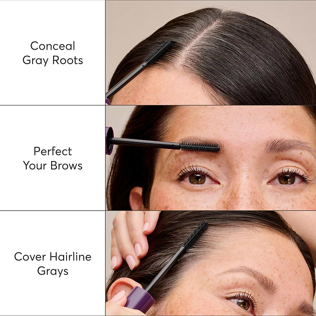 Dark Brown Root Touch Up Hair + Brow Mascara | Madison Reed
