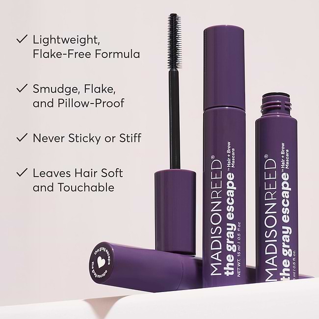 Medium Brown Root Touch Up Hair + Brow Mascara | Madison Reed