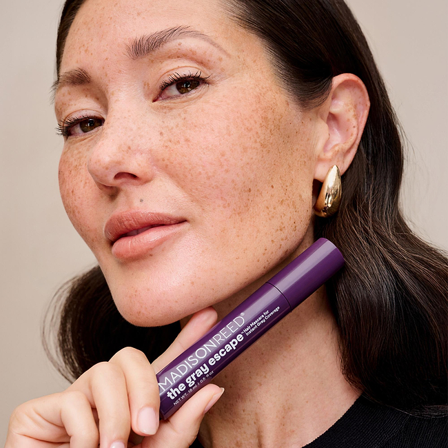 Medium Brown Root Touch Up Hair + Brow Mascara | Madison Reed