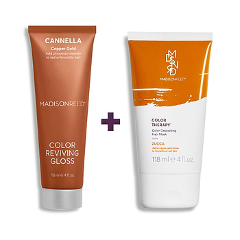 cannella gloss and zucca hair mask bundle