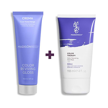 crema gloss and perla hair mask bundle