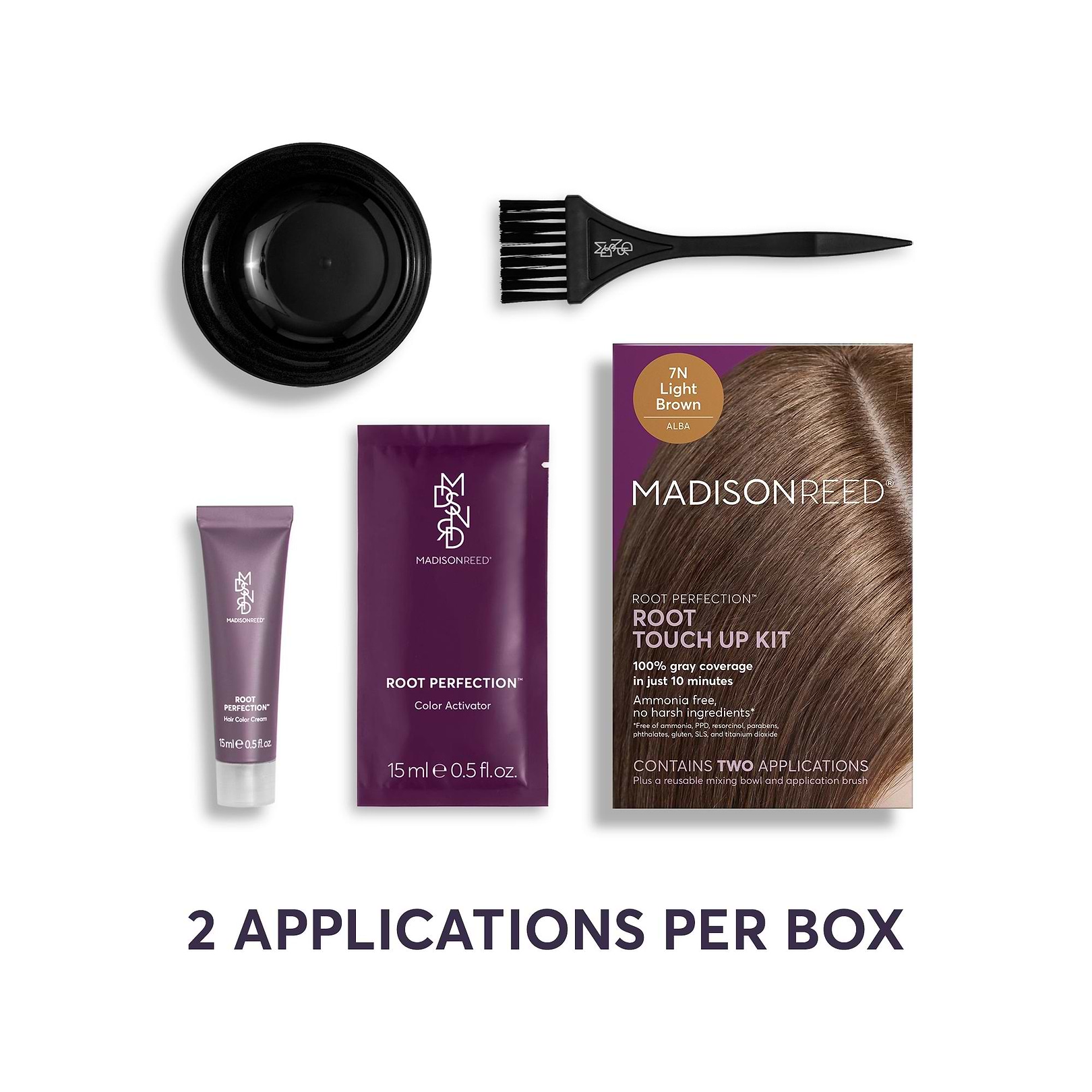 Alba 7N Root Touch Up Kit 2 applications