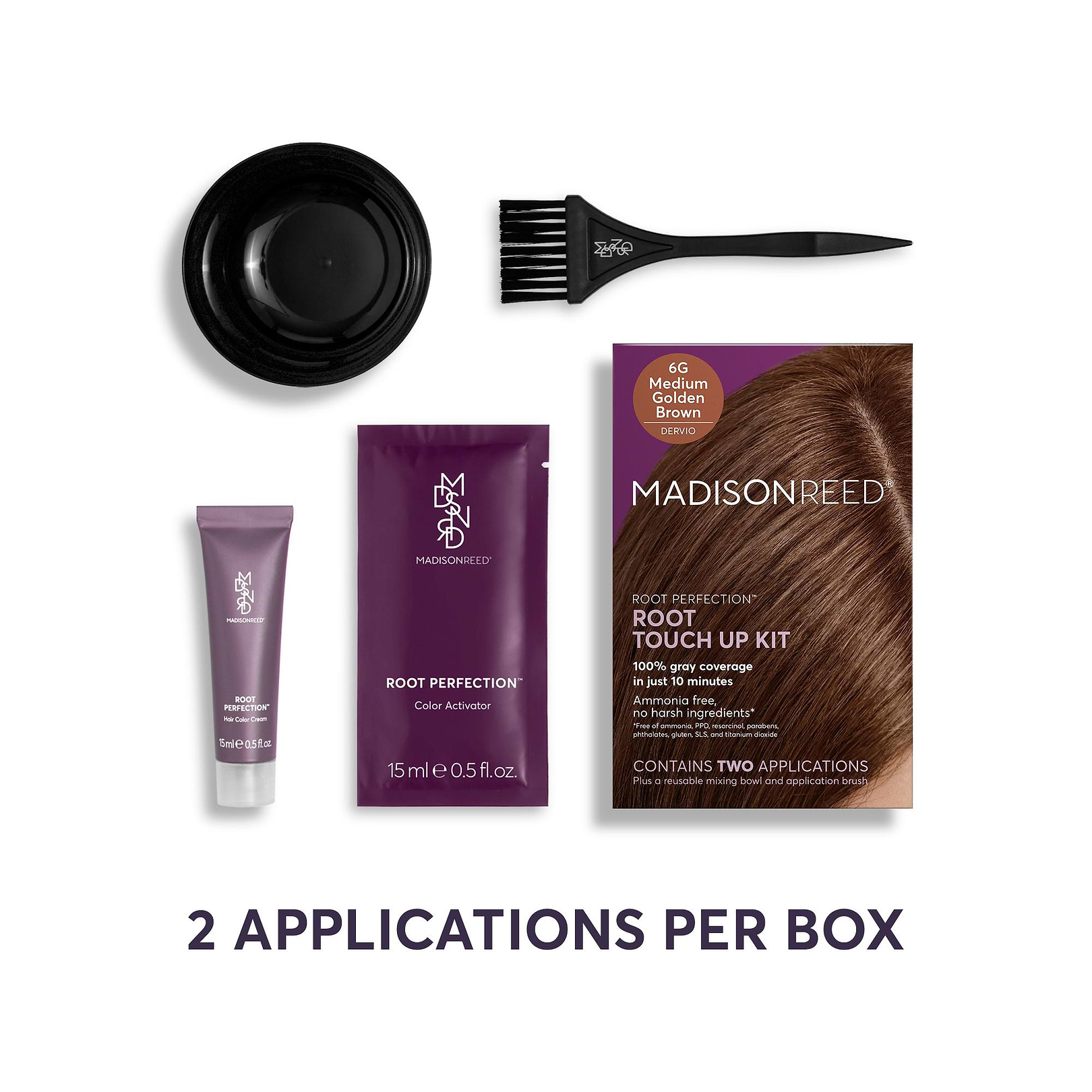 Dervio 6G Root Touch Up Kit 2 applications