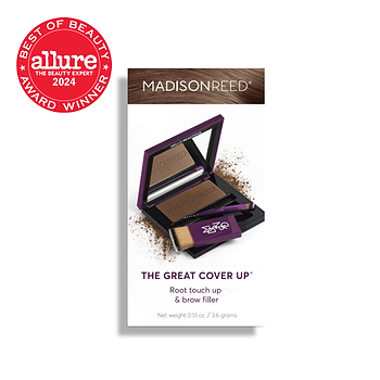Medium Brown root touch up powder and brow filler