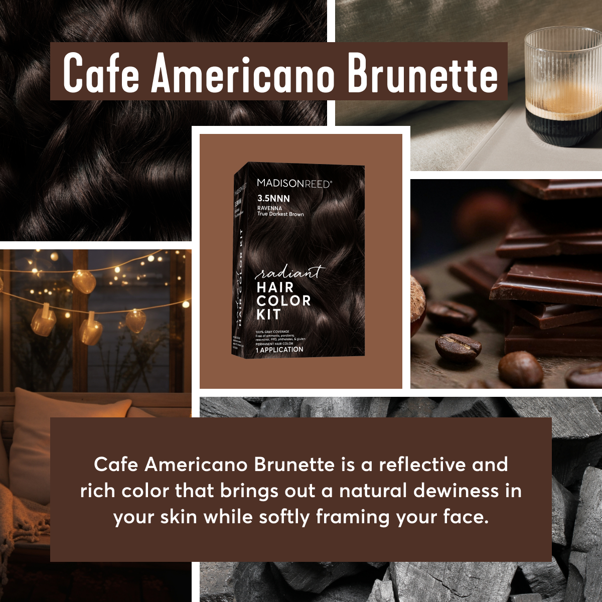 Spring Hair Color Ideas Cafe Americano Brunette Madison Reed