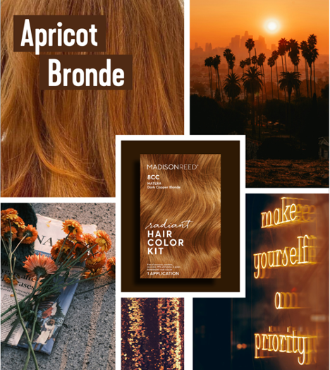 apricot bronde spring hair color trned