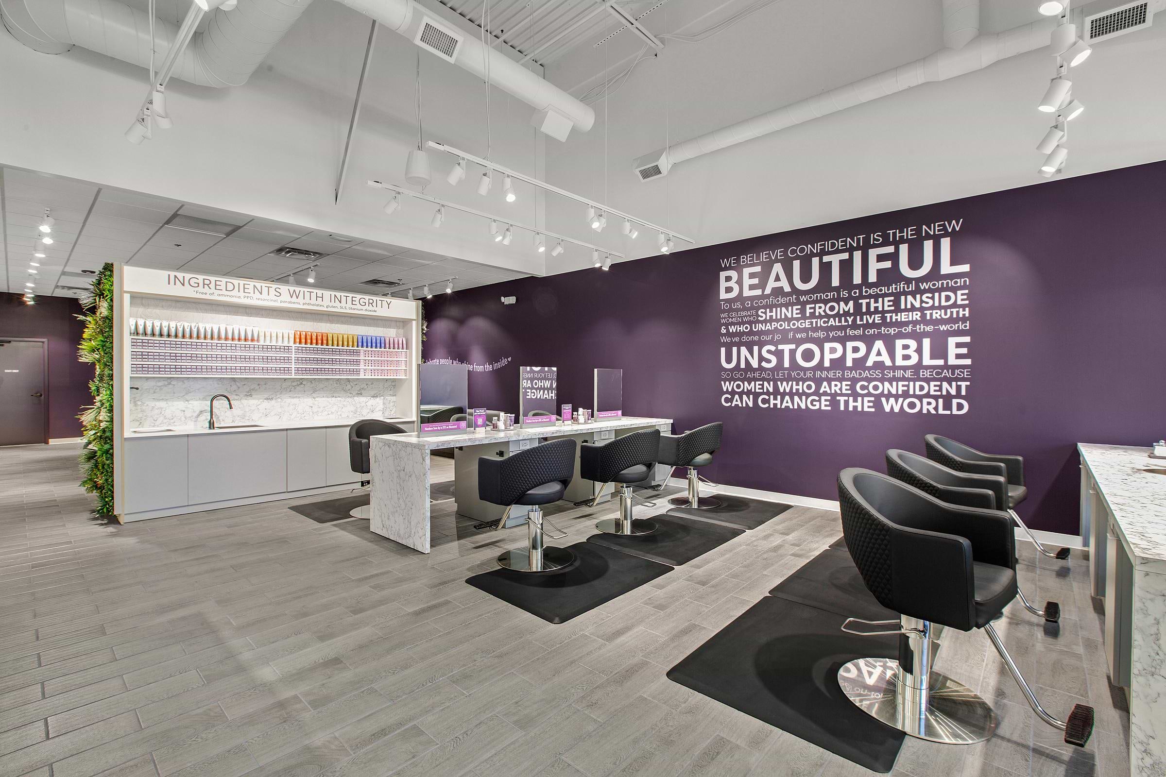 Folsom Hair Color Bar Interior Madison Reed
