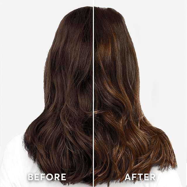 Lazio Cool Toffee Light Works Balayage Highlighting Kit Before and After results