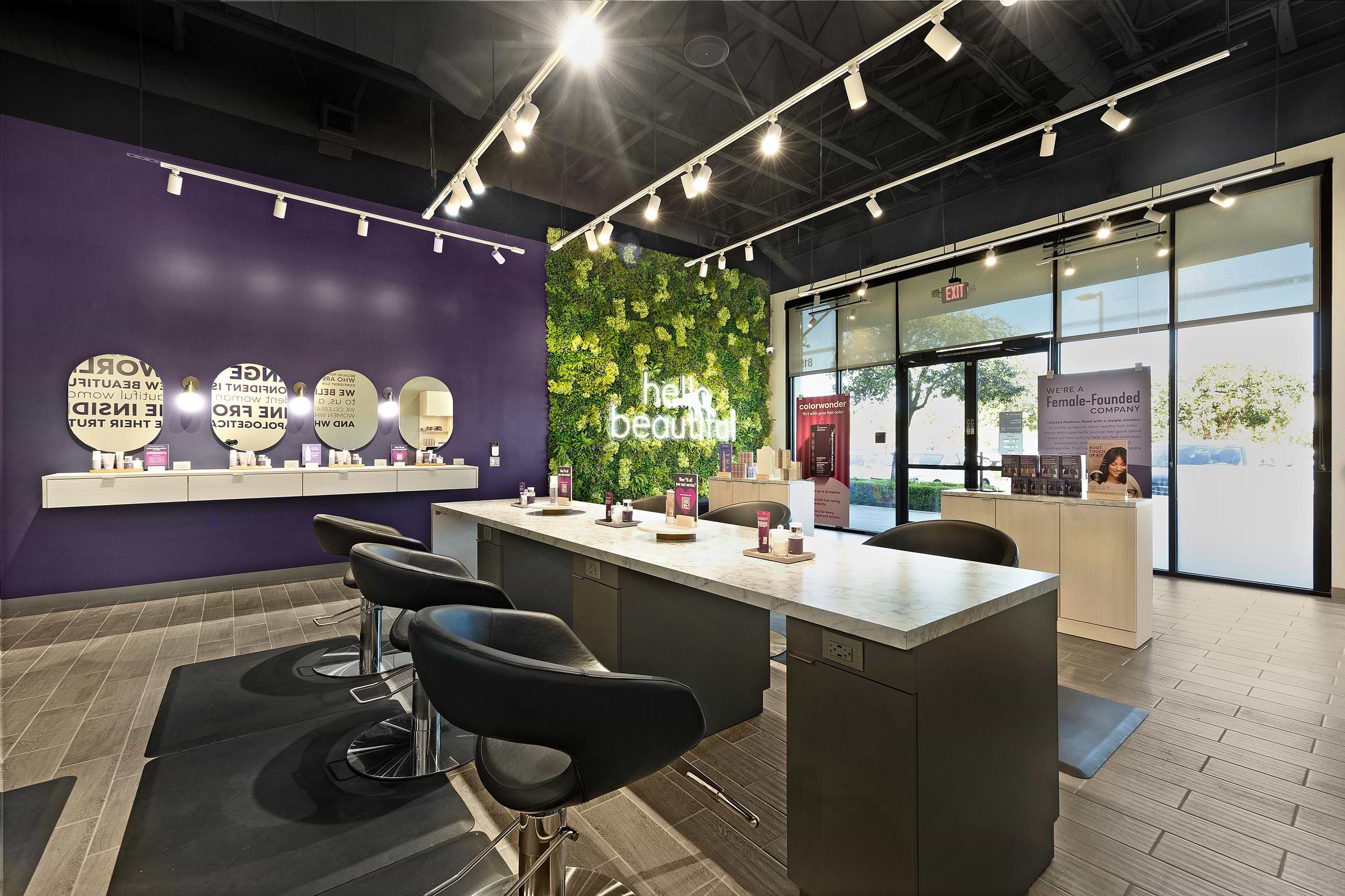 Concord Hair Color Bar Salon Chairs