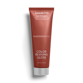 Amaretto Color Reviving Gloss adds burnished gold color to red or brunette hair