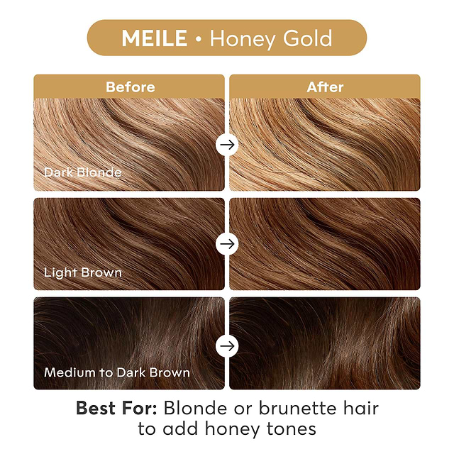 Miele Gloss is best for blonde or brunette hair to add golden honey tones