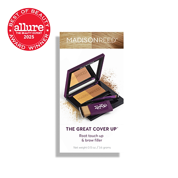 Blonde root touch up powder and brow filler