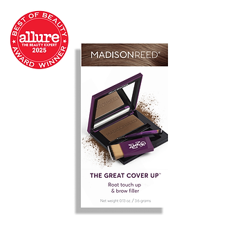 Medium Brown root touch up powder and brow filler