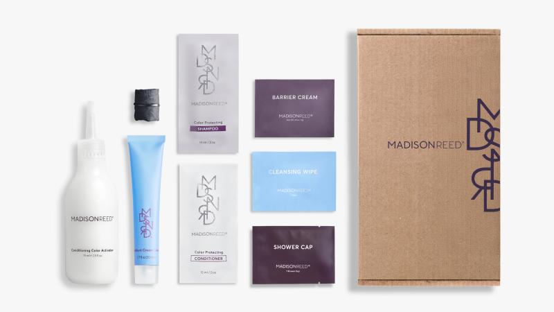 Permanent Hair Color Kit contents