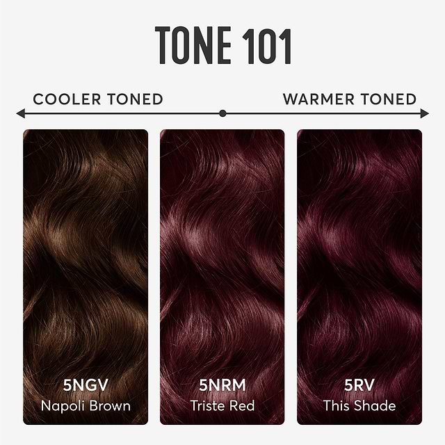 Dark Garnet Red Hair Dye Kit | Rimini Garnet 5RV | Madison Reed