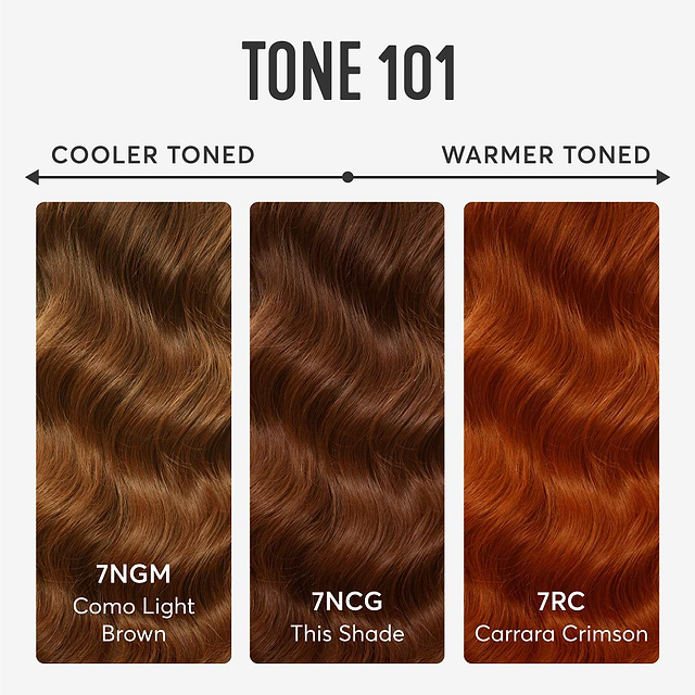 Light Golden Copper Hair Dye Kit | Genova Red 7NCG | Madison Reed