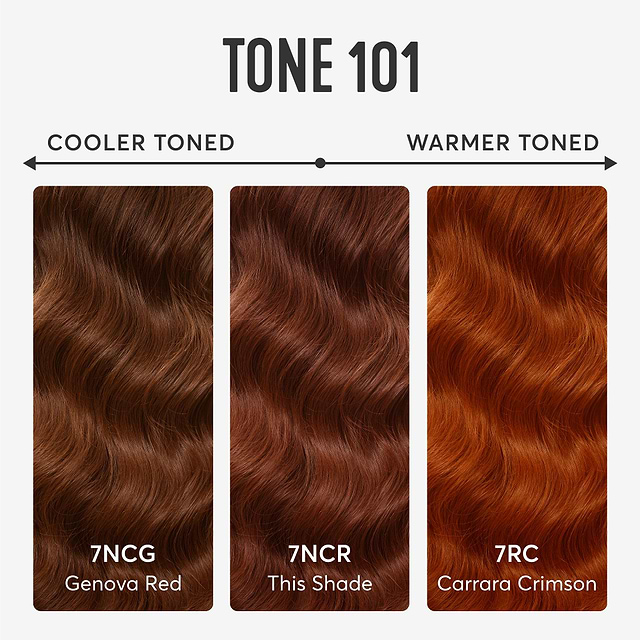 Light Copper Red Hair Dye Kit | Vesuvius Red 7NCR I Madison Reed