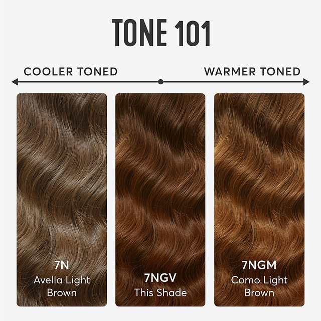 Light Golden Brown Hair Dye Kit | Lucca 7NGV | Madison Reed