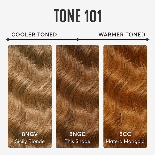 Dark Caramel Blonde Hair Dye Kit | Ravello Blonde 8NGC | Madison Reed