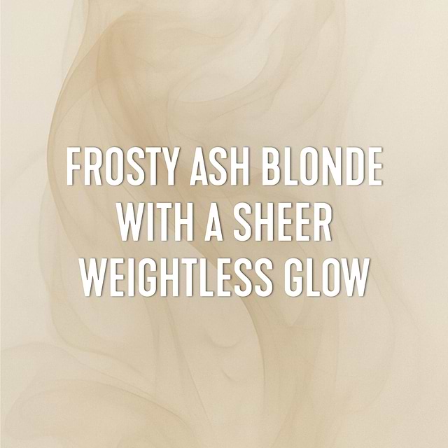 11aa prato ash blonde is a frosty ash blonde with sheer weightless glow