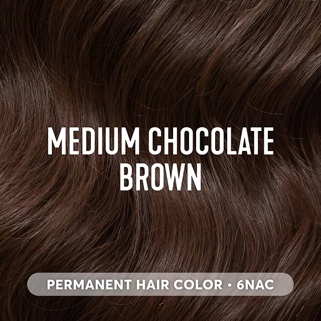Verona Brown - 6NAC-Medium chocolate brown with copper-auburn tones