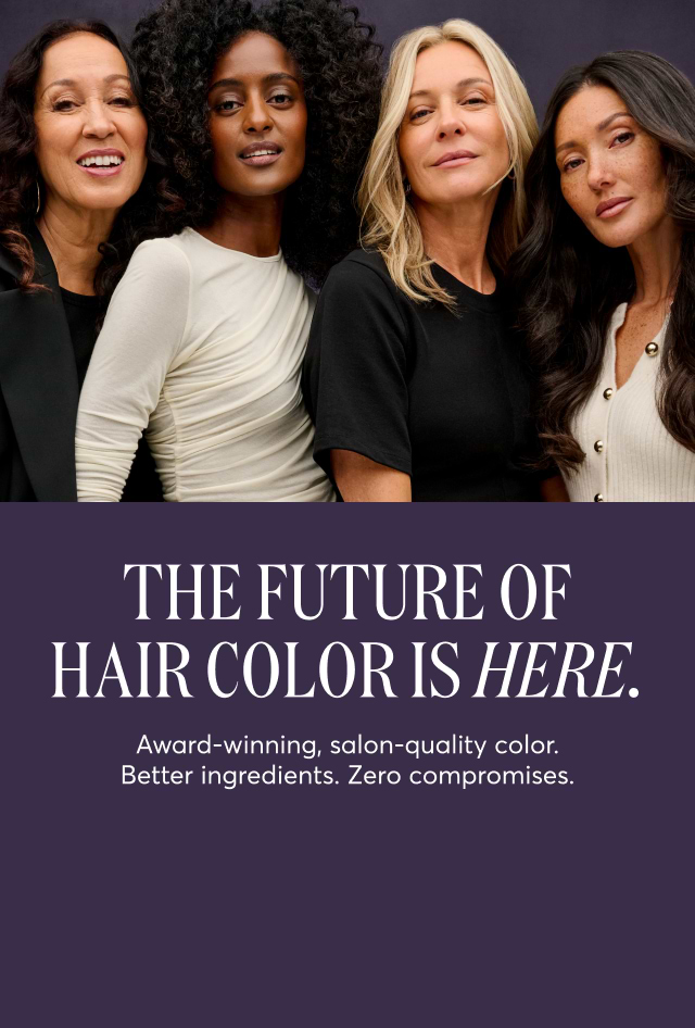 Models with different hair colors and textures