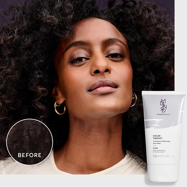 Pura Color Therapy hair mask deep conditions all hair color