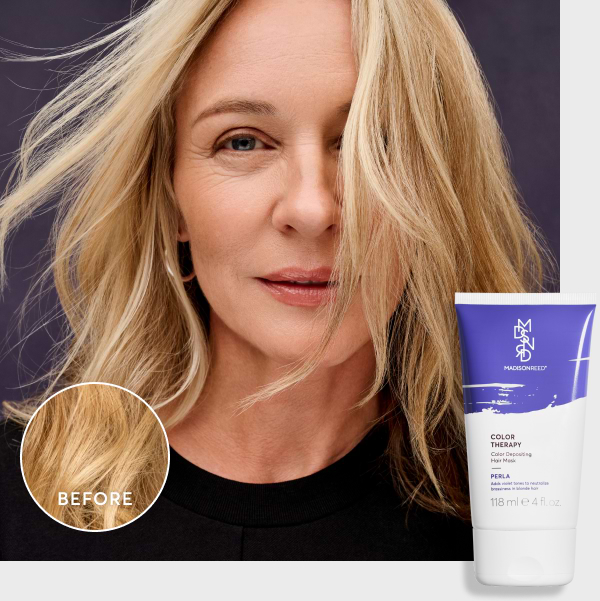 Perla and Caffe Color Therapy Hair Masks remove unwanted brassiness while deep conditioning