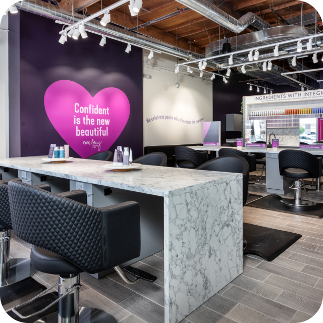 Inside a Madison Reed Hair Color Bar