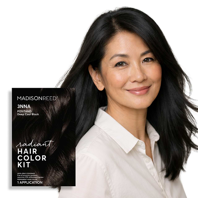 Cool Black-Brown Hair Dye Kit | Positano 3NNA | Madison Reed