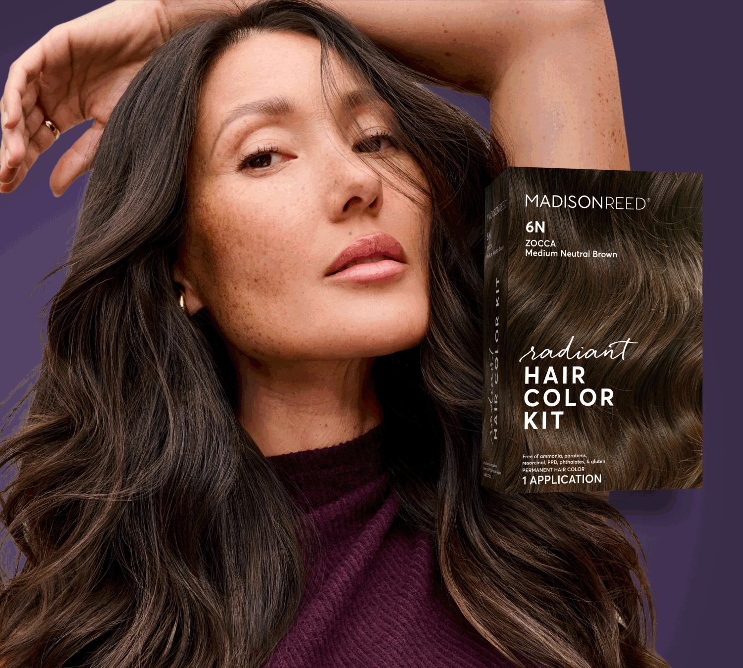 salon-quality permanent hair color without the salon. ammonia-free dermatologist tested at home hair color