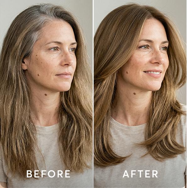 Madison Reed before and after color result