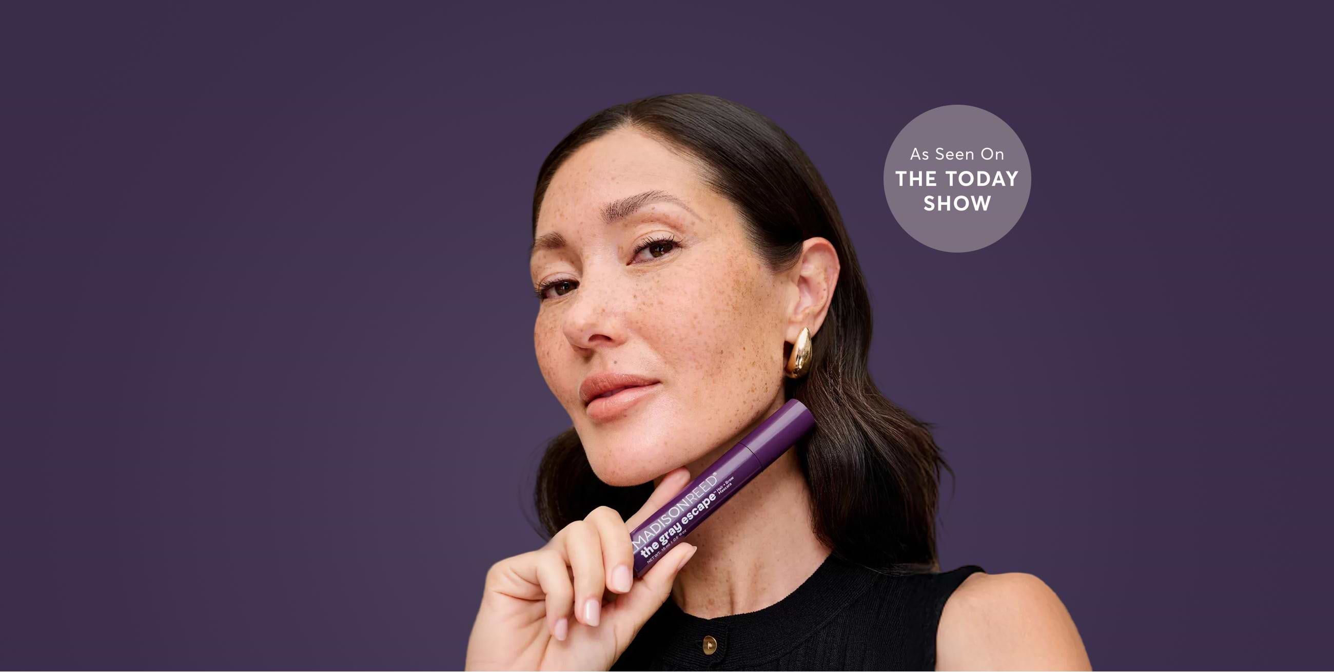 Meet the Gray Escape - as seen on the Today Show! Cover stray grays on the go with the award-winning hair mascara that everyone's talking about