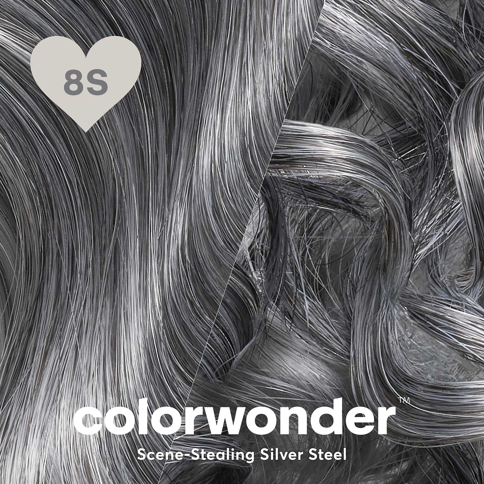 colorwonder demi-permanent hair color in shade 8s scene-stealing silver steel