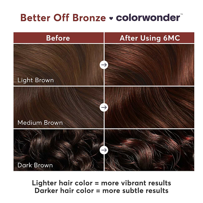 Better Off Bronze Demi-Permanent Hair Dye Kit - 6MC | Madison Reed