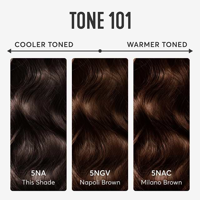 Dark Ash Brown Hair Dye Kit |Torino Brown 5NA | Madison Reed