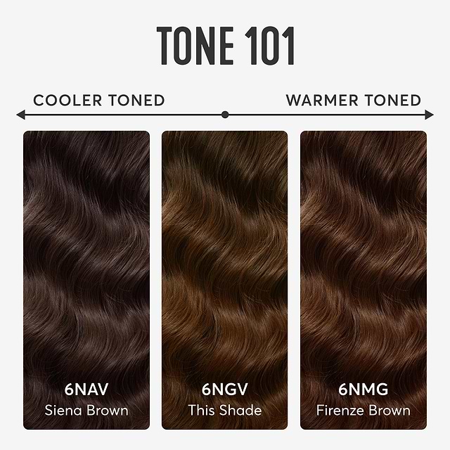 Medium Golden Brown Hair Dye Kit | 6NGV Tuscany | Madison Reed