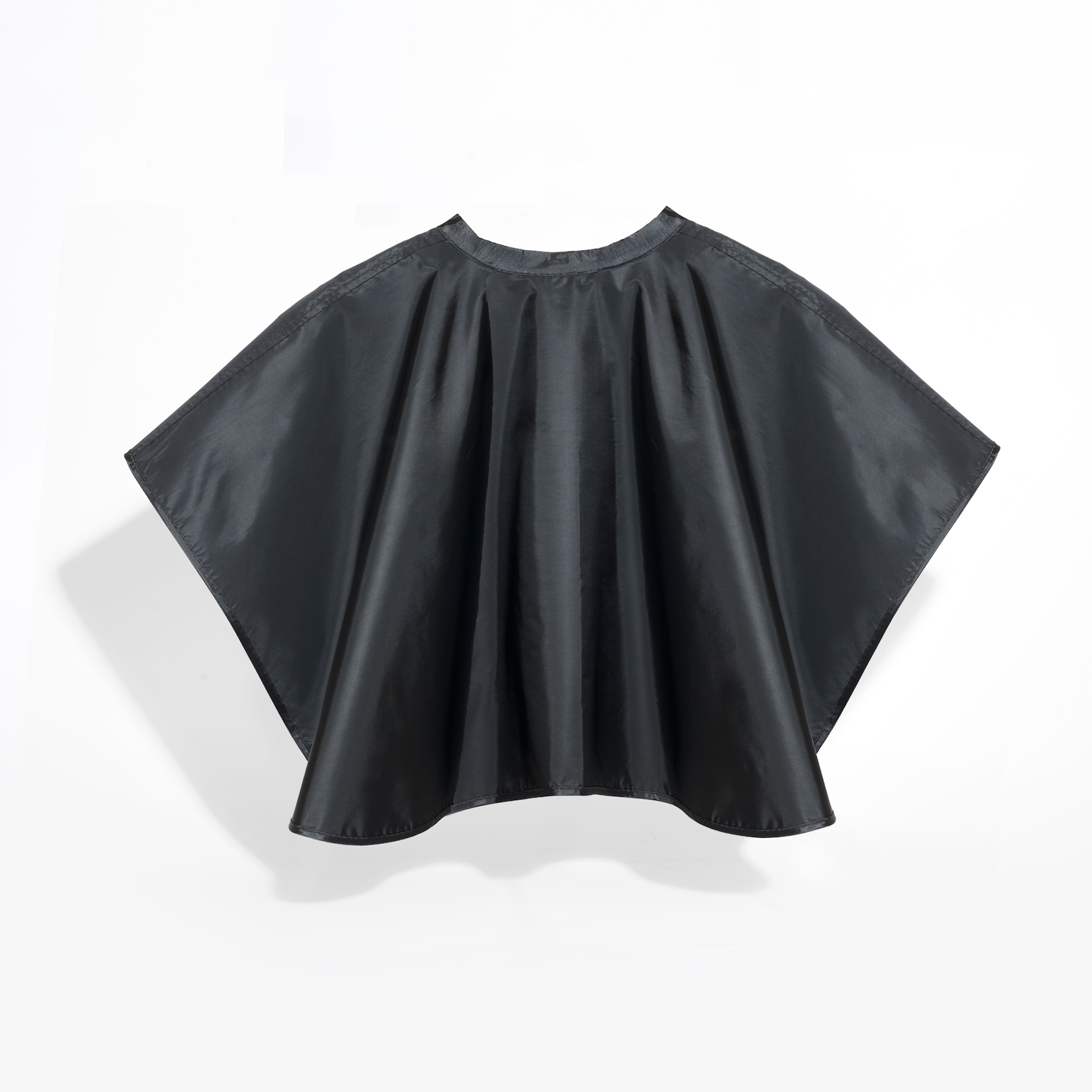 protective cape used for coloring hair at home