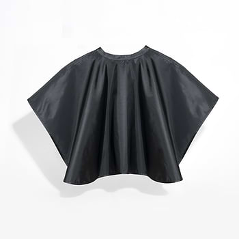 protective cape used for coloring hair at home