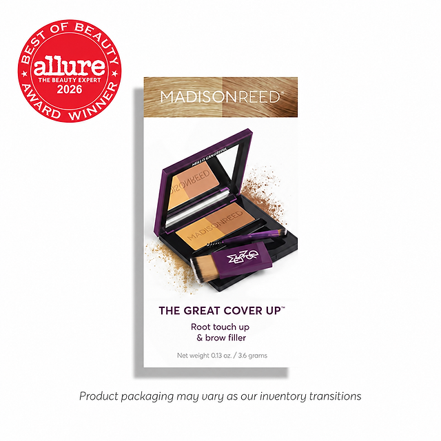 The Great Cover Up in shade Cascata + Pinoli Blonde Root Touch Up Powder - a 5 time Allure Best of Beauty Award Winner for Best Root Coverage