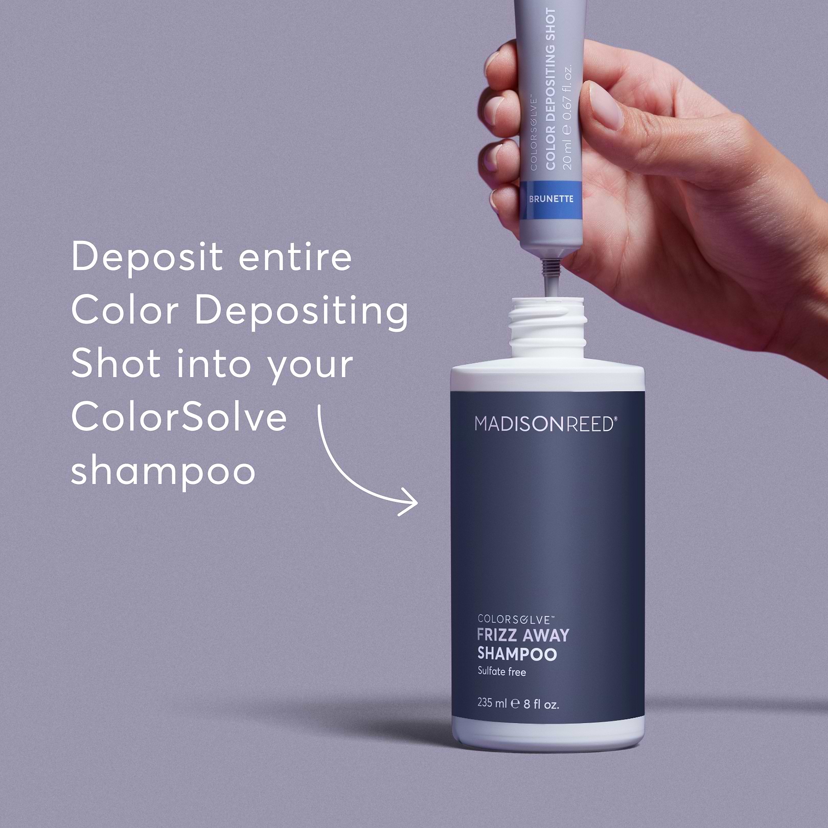 Madison Reed Frizz Control ColorSolve Shampoo & Conditioner for