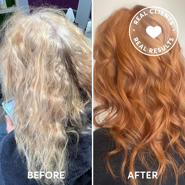 Genova Madison Reed Light Golden Copper Hair Dye Kit | Genova Red 7NCG | Madison Reed
