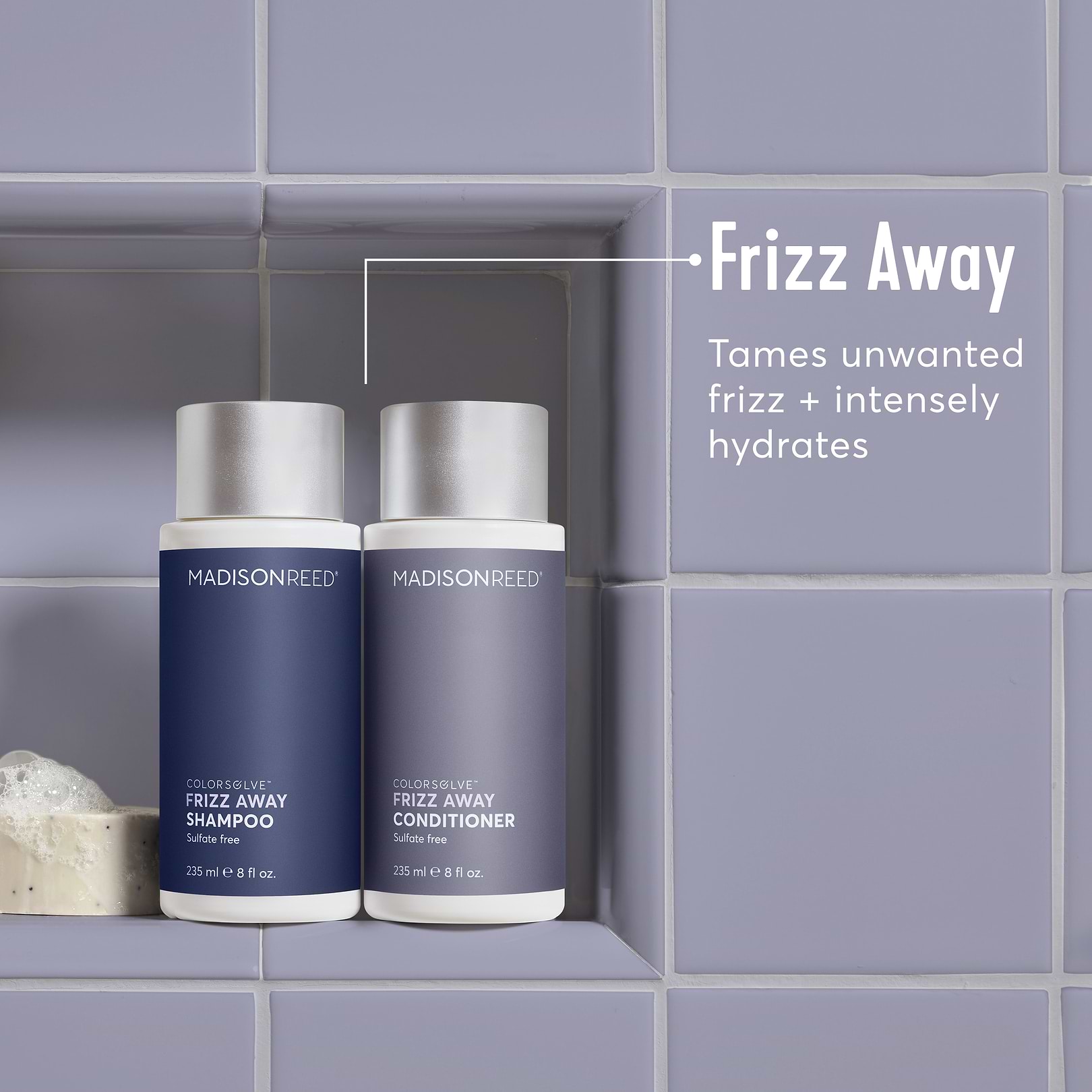 Madison Reed Frizz Control ColorSolve Shampoo & Conditioner for