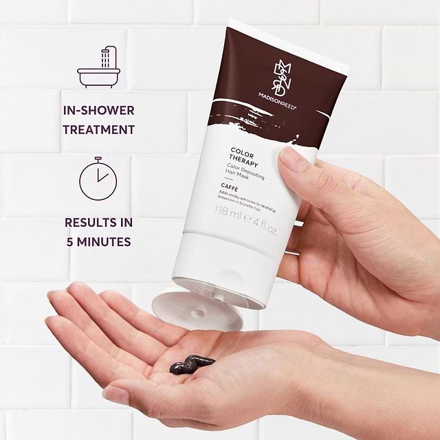 Color Therapy Caffe In-shower Treatment Results in 5 min