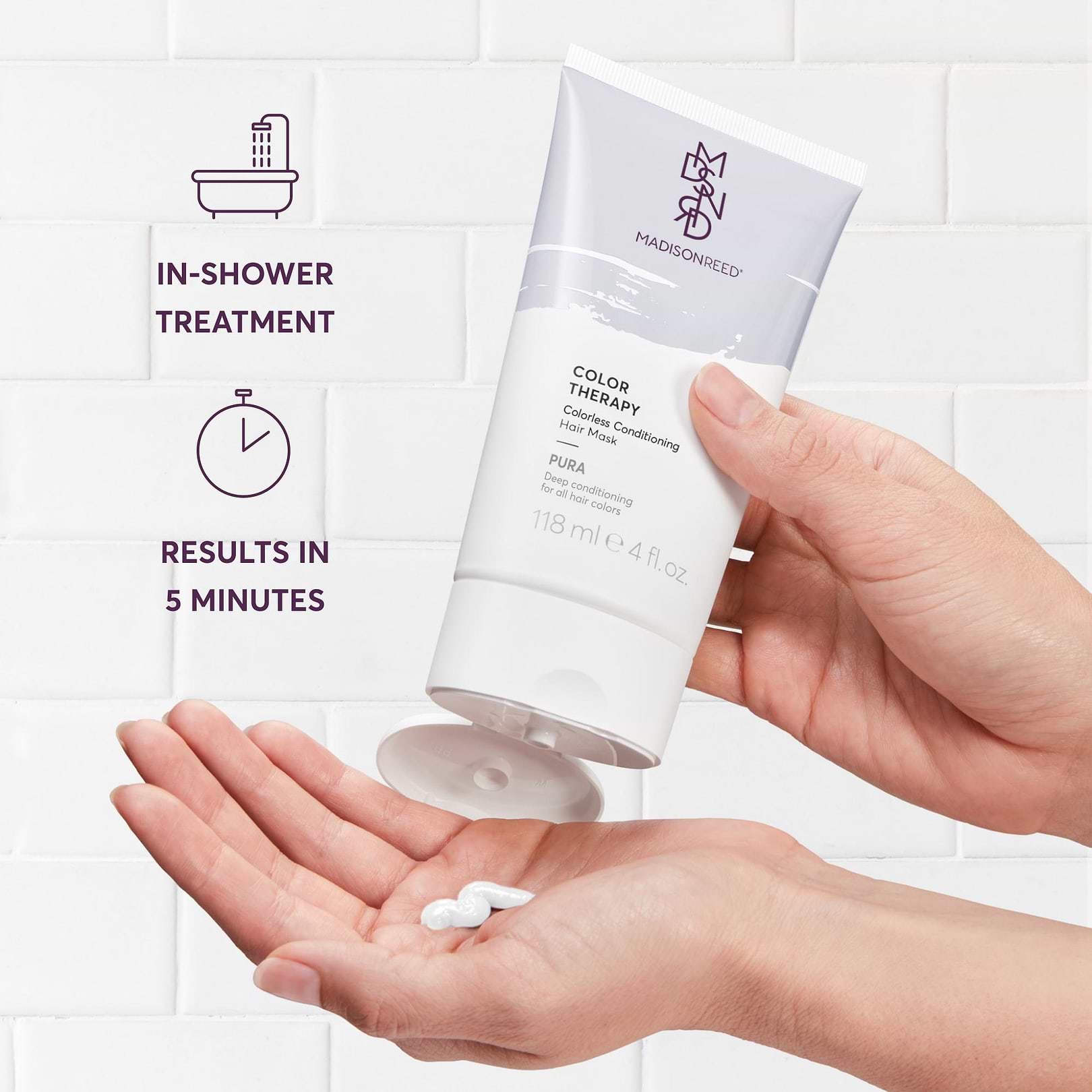 Pura Color Therapy Hair Mask for All Hair Types | Madison Reed