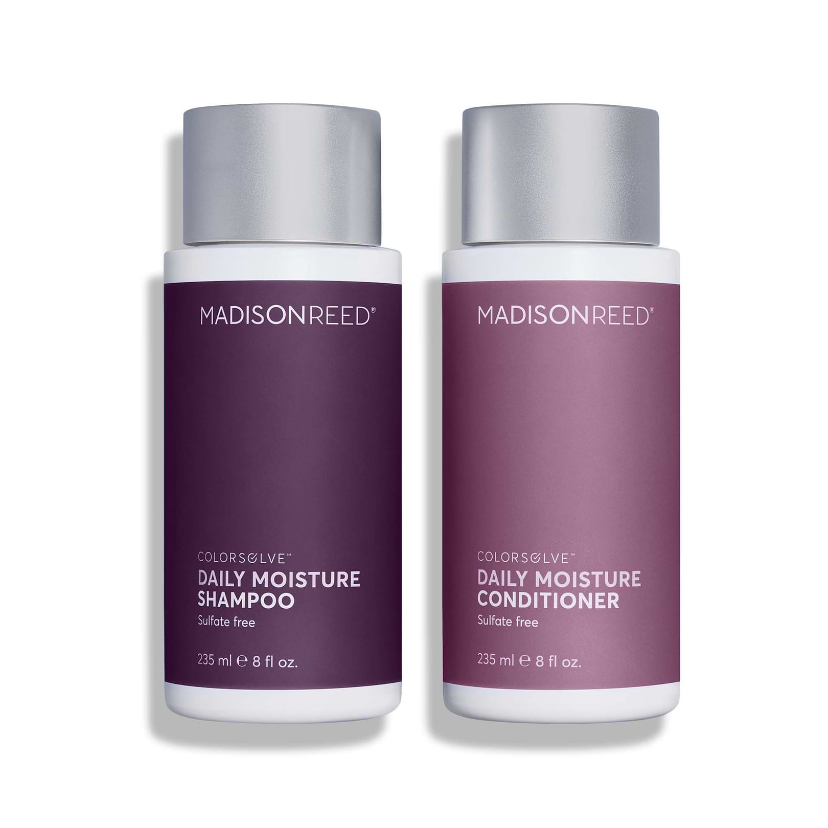 Customizable Daily Moisture Shampoo and Conditioner with Color