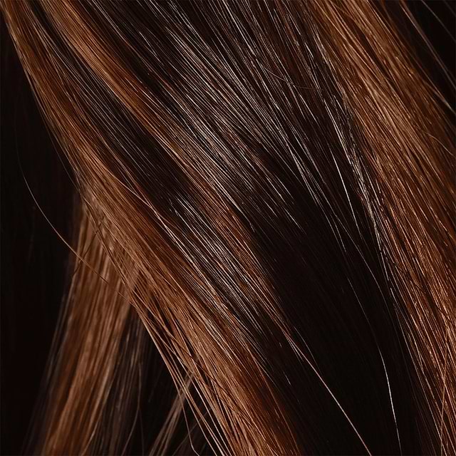 swatch square caramel pattern hair