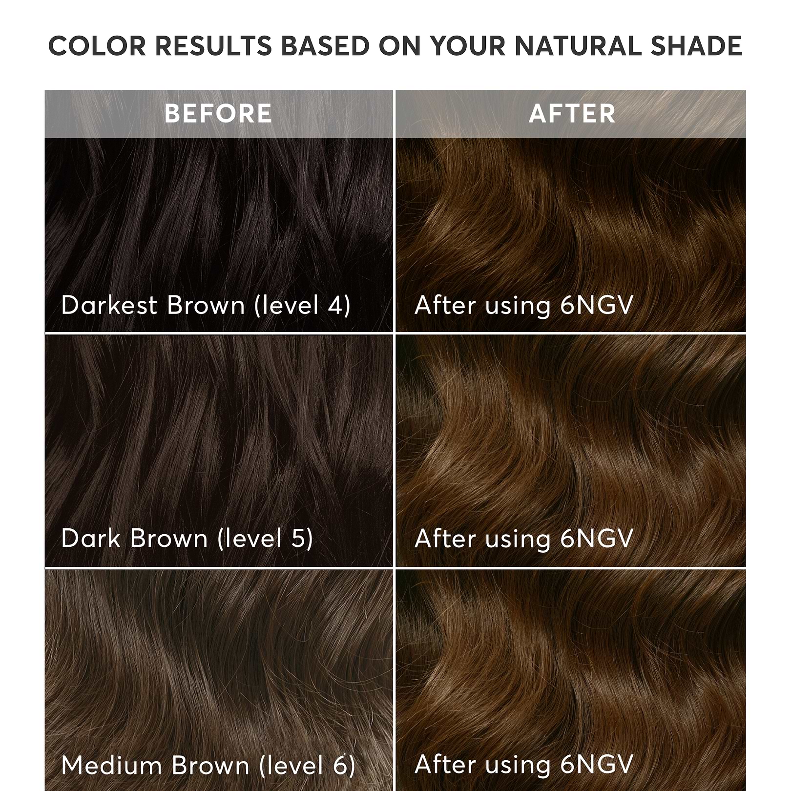 Medium Golden Brown Hair Dye Kit | 6NGV Tuscany | Madison Reed