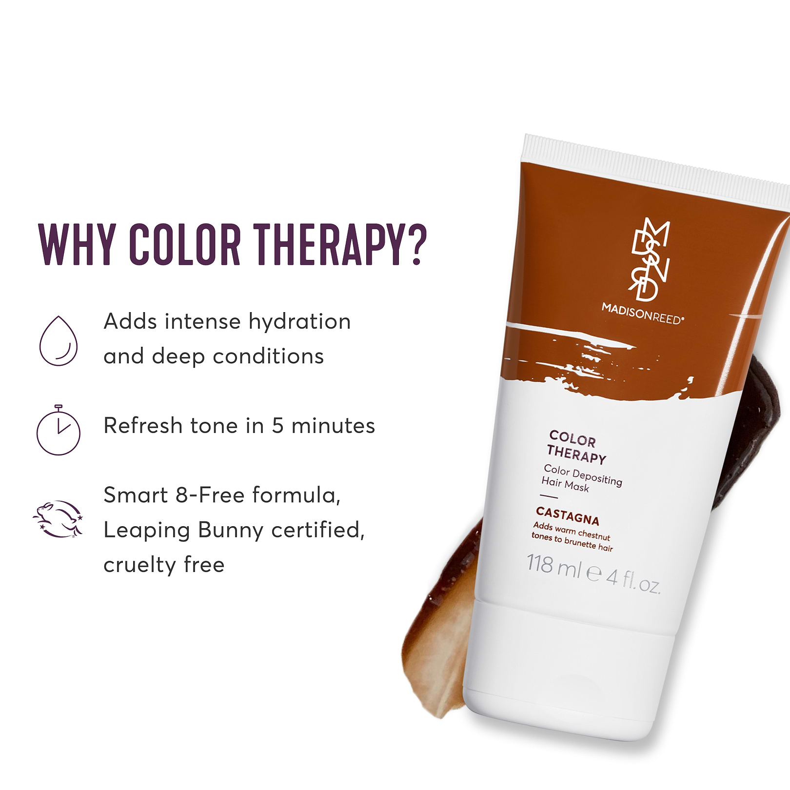 Castagna Color Therapy Hair Mask for Brunettes | Madison Reed
